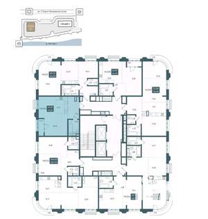 1-к квартира, вторичка, 48м2, 10/20 этаж