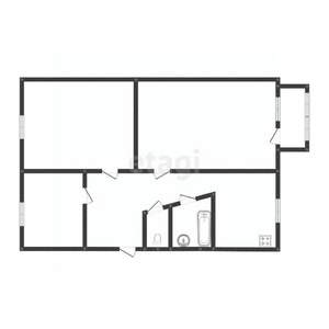 3-к квартира, вторичка, 58м2, 2/5 этаж