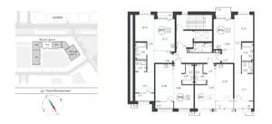 1-к квартира, вторичка, 42м2, 5/10 этаж