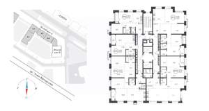 2-к квартира, вторичка, 50м2, 13/19 этаж