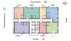 1-к квартира, вторичка, 46м2, 6/19 этаж