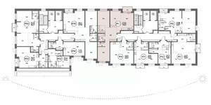 3-к квартира, строящийся дом, 91м2, 8/19 этаж