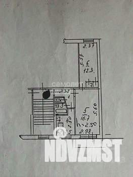 2-к квартира, вторичка, 42м2, 4/5 этаж