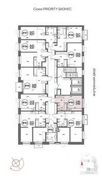 Студия квартира, вторичка, 22м2, 8/19 этаж