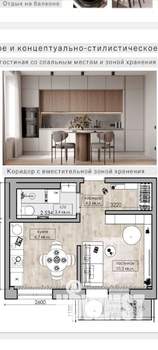 1-к квартира, вторичка, 29м2, 6/13 этаж