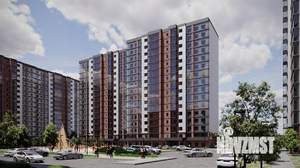 1-к квартира, вторичка, 38м2, 9/16 этаж