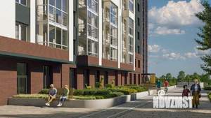 1-к квартира, строящийся дом, 33м2, 10/19 этаж