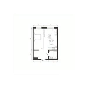 1-к квартира, вторичка, 38м2, 1/10 этаж