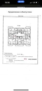 1-к квартира, вторичка, 42м2, 6/6 этаж