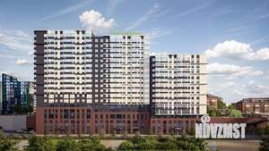 1-к квартира, строящийся дом, 34м2, 14/19 этаж