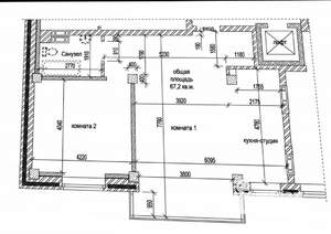 2-к квартира, вторичка, 67м2, 7/10 этаж