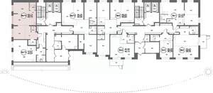 2-к квартира, строящийся дом, 64м2, 2/19 этаж