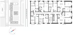 1-к квартира, вторичка, 38м2, 5/10 этаж
