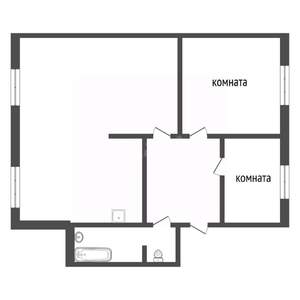 3-к квартира, вторичка, 64м2, 3/4 этаж