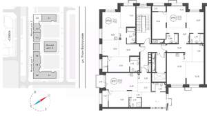 4-к квартира, вторичка, 115м2, 9/10 этаж