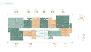 2-к квартира, вторичка, 80м2, 13/16 этаж