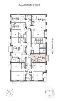 Студия квартира, вторичка, 23м2, 14/19 этаж