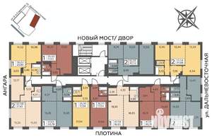 1-к квартира, вторичка, 48м2, 5/19 этаж