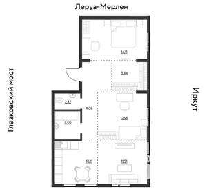 3-к квартира, вторичка, 70м2, 19/19 этаж