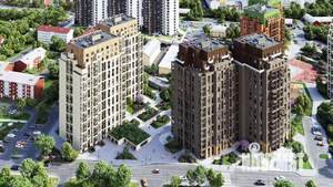 2-к квартира, вторичка, 61м2, 19/19 этаж