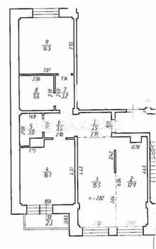 2-к квартира, вторичка, 78м2, 4/9 этаж