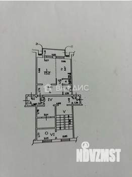 1-к квартира, вторичка, 40м2, 6/7 этаж