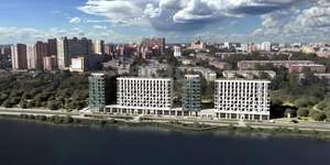 1-к квартира, строящийся дом, 41м2, 2/11 этаж