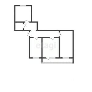 3-к квартира, вторичка, 67м2, 5/5 этаж