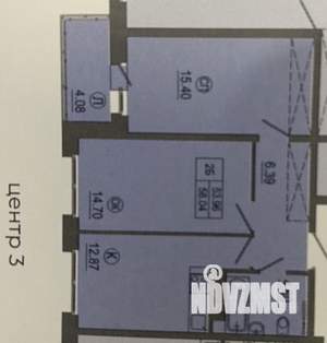 2-к квартира, вторичка, 58м2, 7/11 этаж