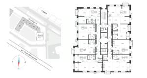 1-к квартира, вторичка, 48м2, 6/19 этаж