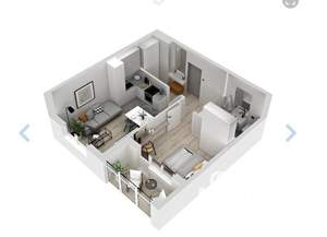 1-к квартира, строящийся дом, 39м2, 9/10 этаж