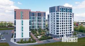 2-к квартира, сданный дом, 45м2, 1/12 этаж