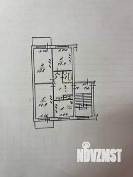 3-к квартира, вторичка, 69м2, 3/5 этаж