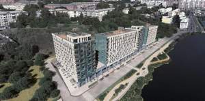 1-к квартира, строящийся дом, 41м2, 2/11 этаж