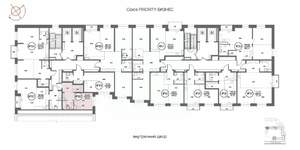 1-к квартира, строящийся дом, 25м2, 8/19 этаж