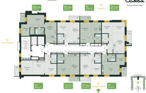 1-к квартира, вторичка, 47м2, 9/19 этаж