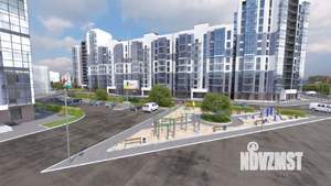 1-к квартира, строящийся дом, 35м2, 6/13 этаж