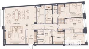 Студия квартира, вторичка, 183м2, 4/8 этаж