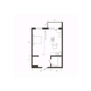 1-к квартира, вторичка, 41м2, 6/10 этаж