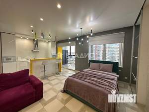 Студия квартира, вторичка, 48м2, 12/16 этаж