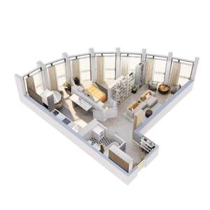 2-к квартира, вторичка, 63м2, 4/8 этаж