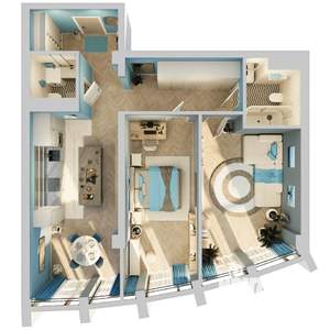 2-к квартира, вторичка, 80м2, 8/8 этаж