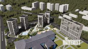 1-к квартира, строящийся дом, 33м2, 9/19 этаж