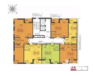 1-к квартира, вторичка, 29м2, 19/19 этаж