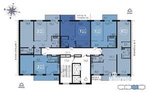 2-к квартира, вторичка, 45м2, 4/16 этаж