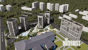 1-к квартира, строящийся дом, 43м2, 12/19 этаж