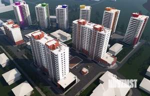 3-к квартира, строящийся дом, 81м2, 7/17 этаж