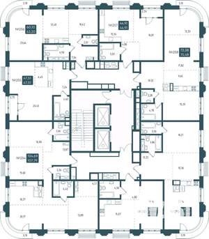 1-к квартира, вторичка, 48м2, 17/20 этаж
