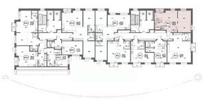 2-к квартира, строящийся дом, 60м2, 10/19 этаж