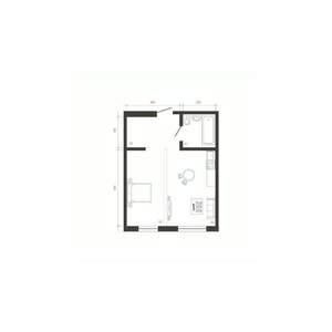 1-к квартира, вторичка, 38м2, 1/10 этаж